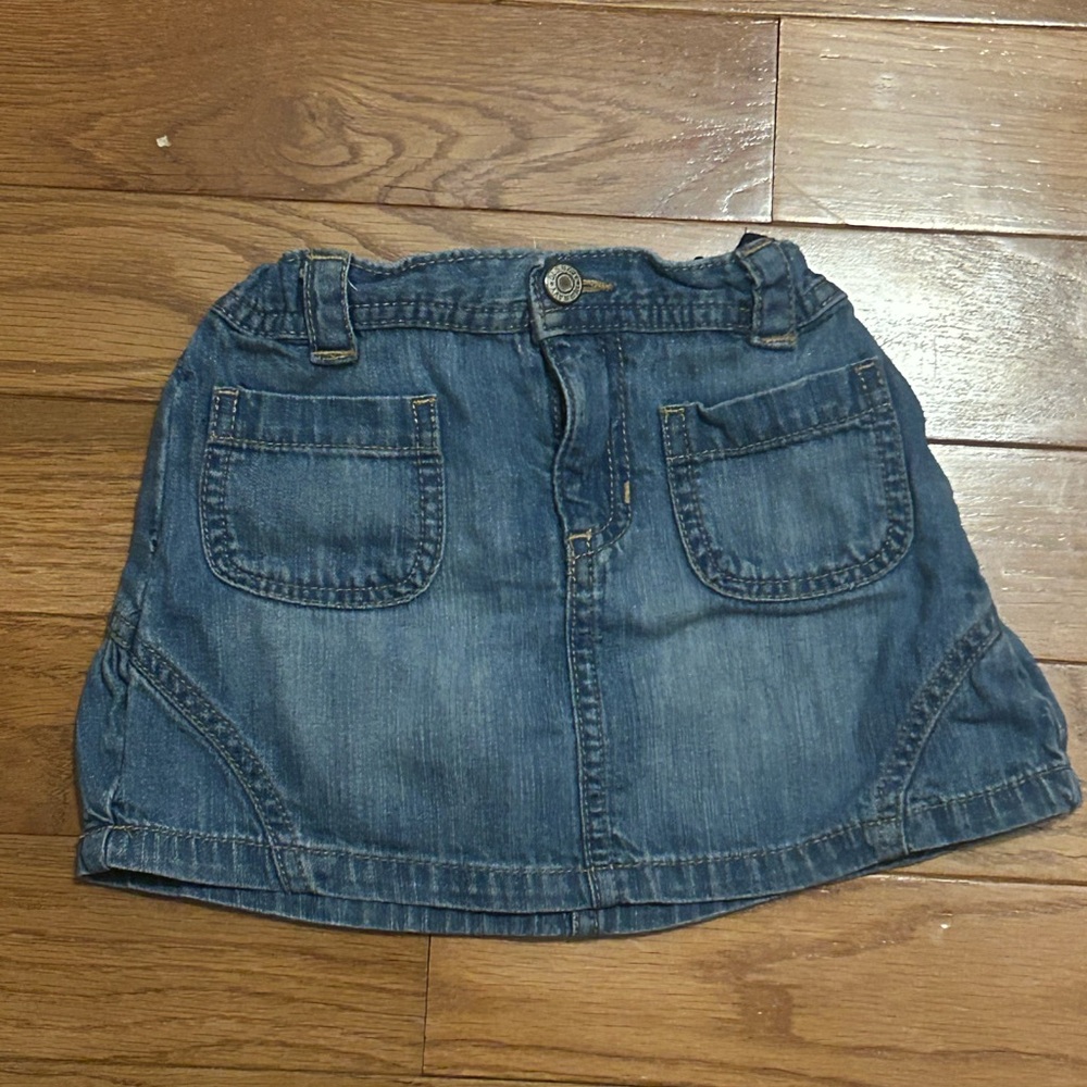 Old Navy Blue Denim Skirt